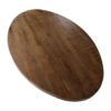 Ovaal salontafelblad - 120x80x4,5 - Naturel - Mangohout - Afbeelding 3
