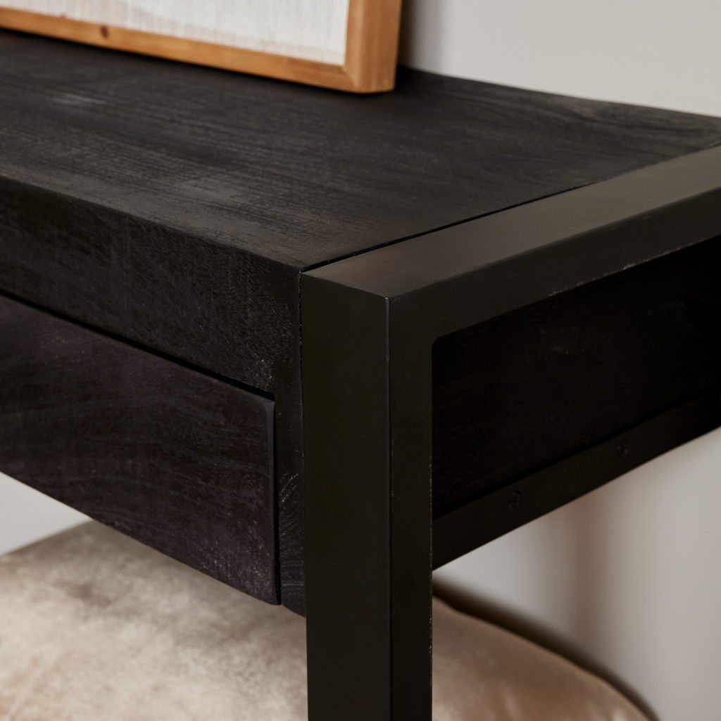 Sidetable Boaz Black | 120 cm - Afbeelding 3