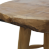 Kruk - ø40 cm - teak - Afbeelding 4