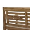 Bankje Risban 3-zits - 160x65x88 - Naturel - Teak - Afbeelding 4