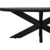 salontafel Verona - 120x60x44 - Zwart - Mangohout/metaal - Afbeelding 4