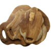 Serveerplank small - 20x30 cm - teak - Afbeelding 4