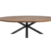 Ovaal tafelblad Oakland - 220x110x3,5 - Naturel - Mangohout - Afbeelding 4