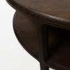 Salontafel Ø100, H40, Brown Walnut - Afbeelding 4