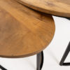 Hannover salontafel organisch, set van 2, Smooth Natural - Afbeelding 4