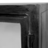 Dressoir Bronx - 140x40x85 - Zwart/grijs - Metaal - Afbeelding 4