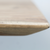Eettafel Zurich rechthoekig - 200x100x76 - Naturel/zwart - Acaciahout/metaal - Afbeelding 4