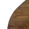 Ovaal salontafelblad - 120x80x4,5 - Naturel - Mangohout - Afbeelding 4