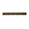 Zwevend tv meubel Vision Walnut | 280 cm - Afbeelding 5