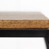 Sidetable - 90x25x80 cm - Naturel/zwart - Mango/ijzer - Afbeelding 5