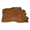 Salontafelblad  - 80x50x8 - Naturel- Teak - Afbeelding 5
