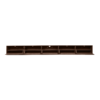 Zwevend tv meubel Madison Walnut | 280 cm - Afbeelding 5