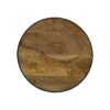 Bijzettafel 3 niveaus - ø50x65 - Naturel/zwart - Mangohout/metaal - Afbeelding 5