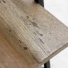 Stellingkast met 4 planken - gemixt Javahout/ijzer - Afbeelding 5