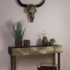 Buffelkop L - 80x80x10 - Goud/zwart - Metaal - Afbeelding 5