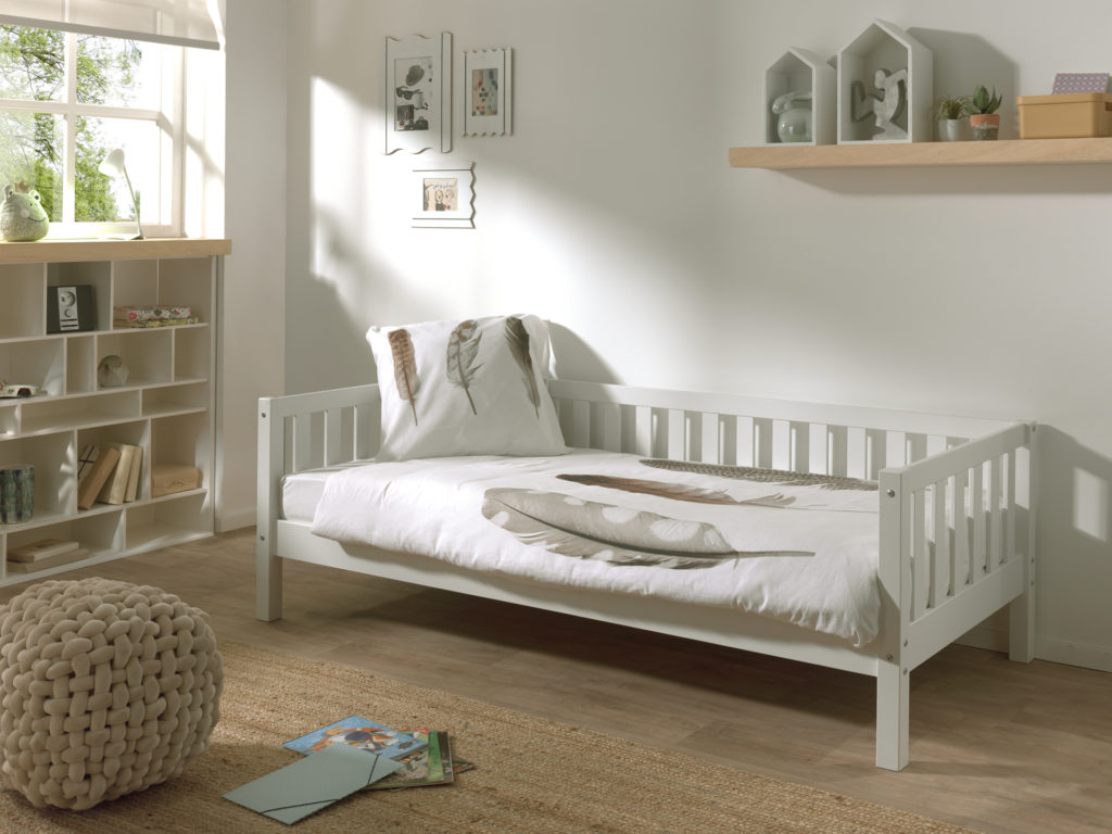 Deze FRITZ combinatie in wit bestaat uit een bed (90x200) en bijhorend rolbed. - Afbeelding 7
