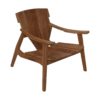 Loungestoel tuin Lana - 65x85x77 - naturel - teak