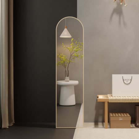 Spiegel 'Rosalie' 160x40 Oude eik (1c)