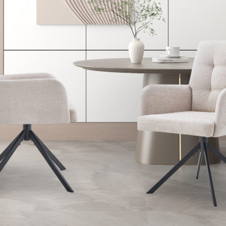 Stoel 'Granada' Draaibaar Beige (2 per doos)