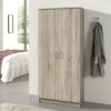 Opbergkast 'Ray' 2 deuren en 4 legplanken Sonoma (1c)