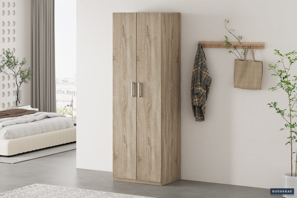 Opbergkast 'Mike' 60 cm 2 deuren Sonoma - WR02 (2c)