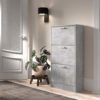 Schoenenkast 'Carini' 3 laden Beton (1c)