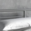 Bed 'Sandro' 90x200 met lattenbodem Grijs  (2c) - Afbeelding 2