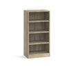 Boekenkast 'Space' 3 legplanken Sonoma (1c) - Afbeelding 2