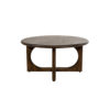 Salontafel Ø80, H40, Mango Walnut - Afbeelding 2