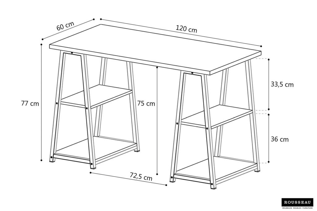 SALE - Bureau 'Malino' (1c) - Afbeelding 2