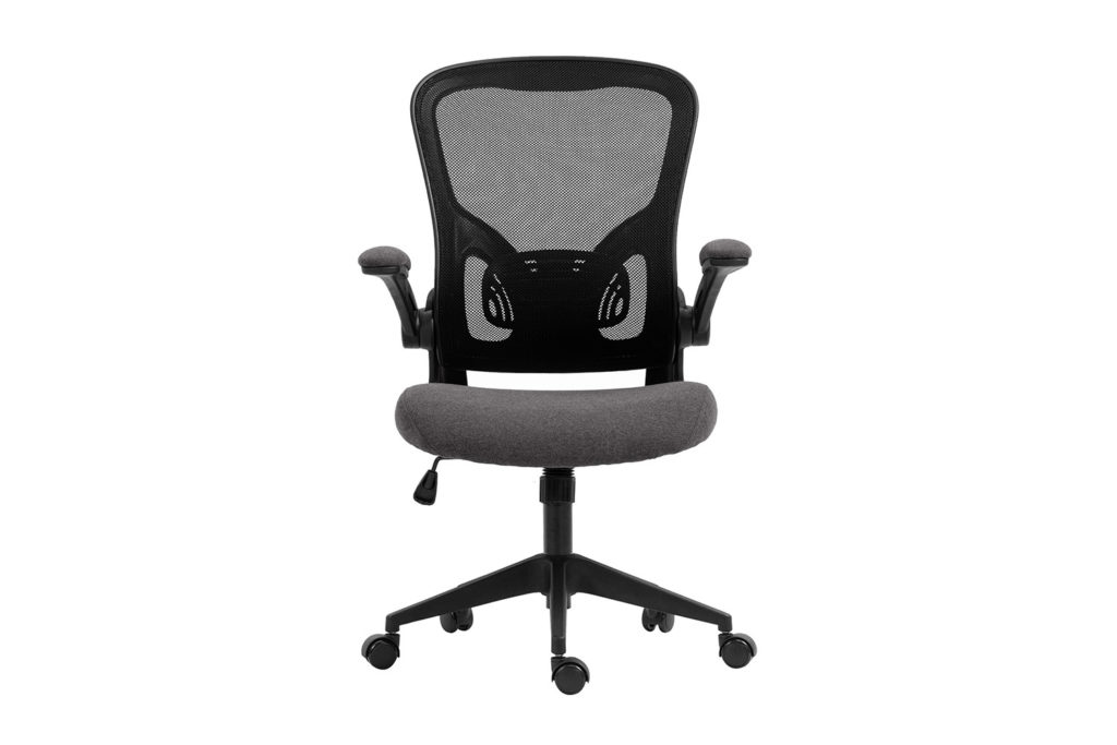 Bureaustoel 'Marcos' Mesh Zwart/Grijs (1c) - Afbeelding 2