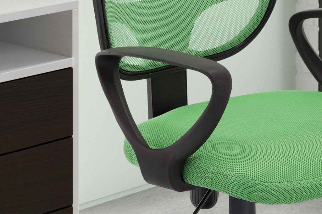 Bureaustoel 'Hippa' Mesh Lime (1c) - Afbeelding 2