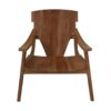Loungestoel tuin Lana - 65x85x77 - naturel - teak - Afbeelding 2