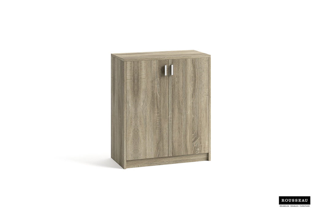 Commode 'Space' 2 deuren Sonoma (1c) - Afbeelding 2