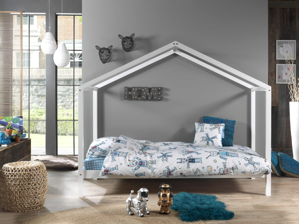 DALLAS BED ZH 90x200 WIT - Afbeelding 2