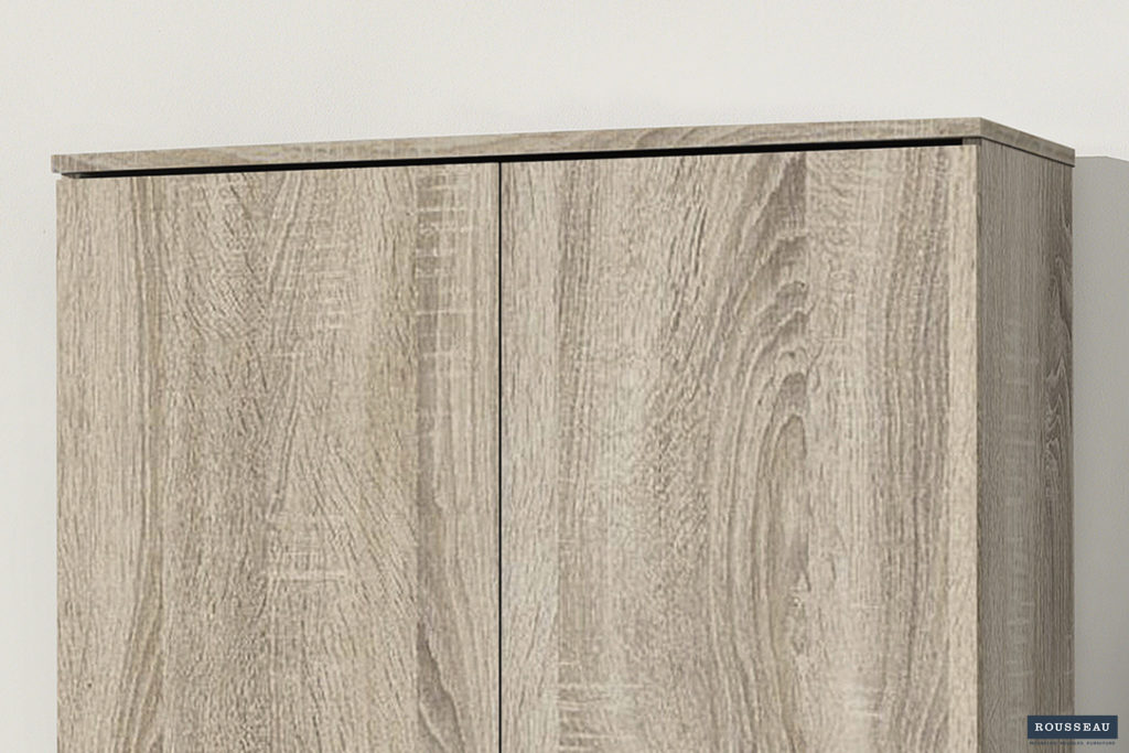 Opbergkast 'Ray' 2 deuren en 4 legplanken Sonoma (1c) - Afbeelding 2