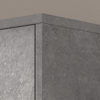 Schoenenkast 'Carini' 4 laden Beton (1c) - Afbeelding 2
