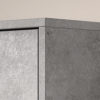Schoenenkast 'Carini' 3 laden Beton (1c) - Afbeelding 2
