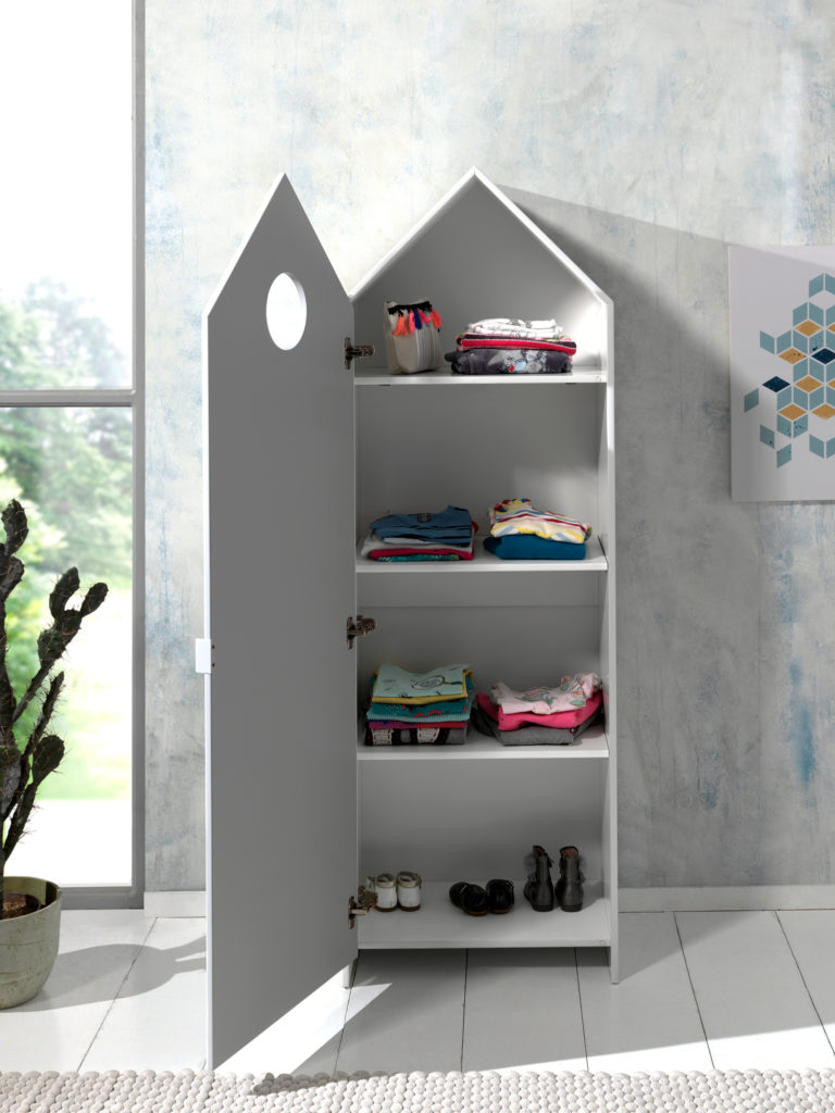 Deze CASAMI combinatie bestaat uit 3 kasten: 2 kastjes met witte en mintgroene deur en 1 open kast. - Afbeelding 17