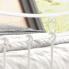 Bed 'Sacha' 140x200 met lattenbodem Wit (2c) - Afbeelding 3