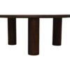 Salontafel rond  - 80x80x35 - bruin - Mangohout - Afbeelding 3