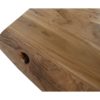 Rechthoekige tafel Soho luxe - 300x100x76 - Naturel/zwart - Acacia/metaal - Afbeelding 3