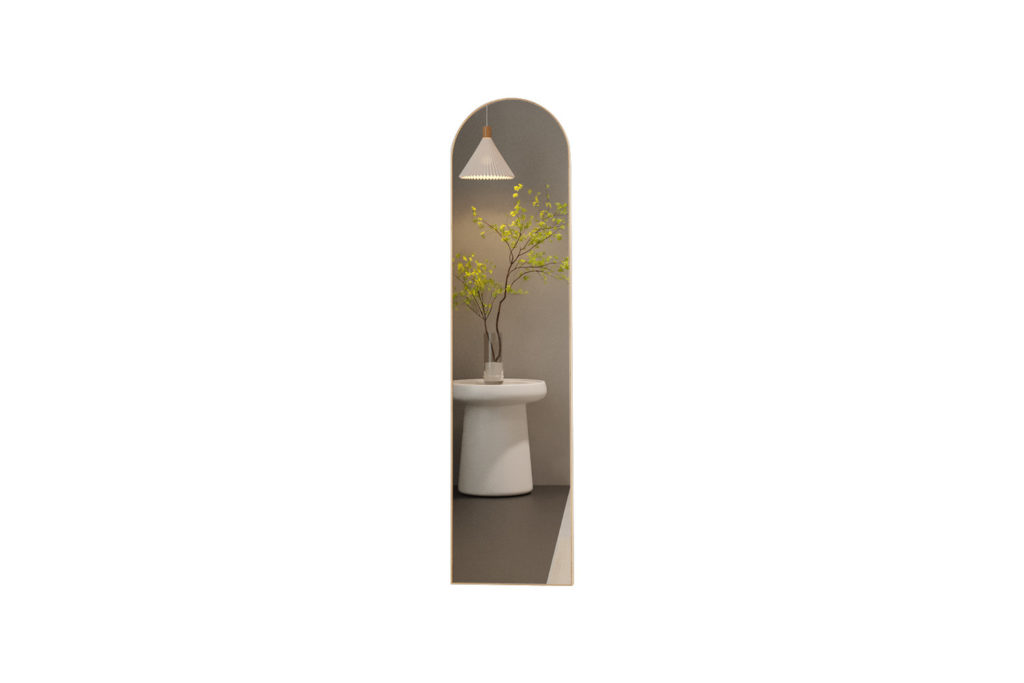 Spiegel 'Rosalie' 160x40 Oude eik (1c) - Afbeelding 3