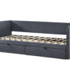 PROMO - Bed 'Parma' 90x200 met lattenbodem Grijs (2c) - Afbeelding 3