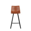 Counterstoel 'Ozan' PU Cognac (2 per doos) - Afbeelding 3
