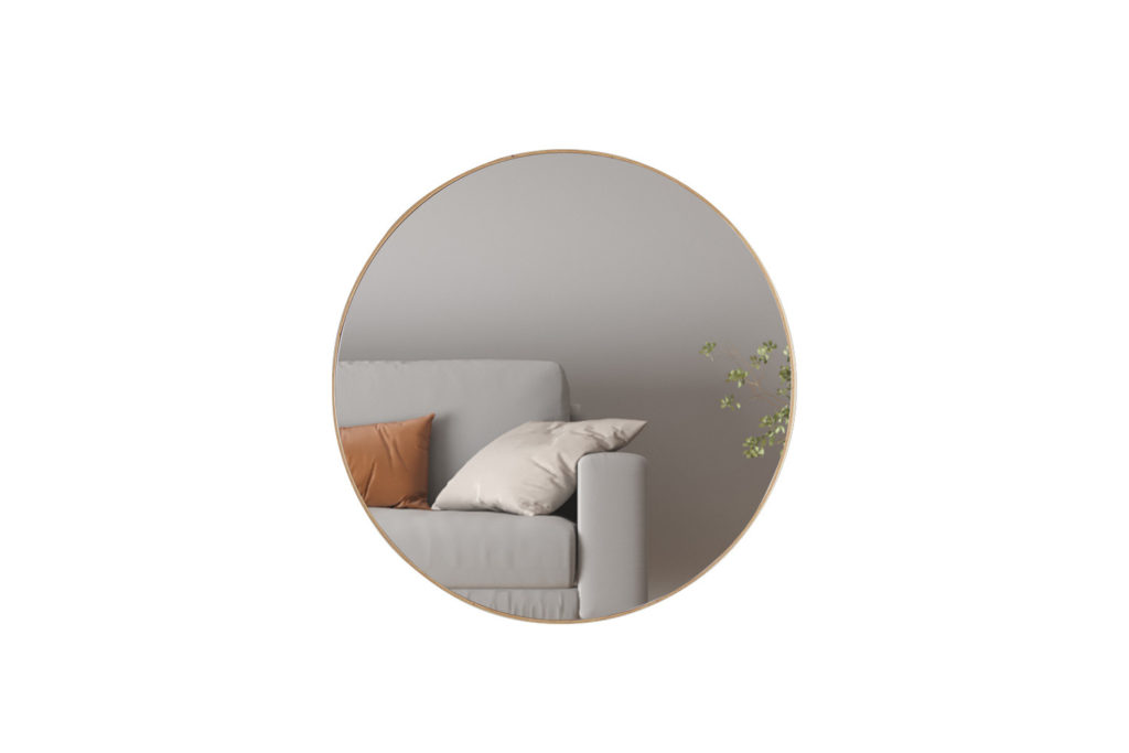 Spiegel 'Ria' 80x80 Oude eik (1c) - Afbeelding 3