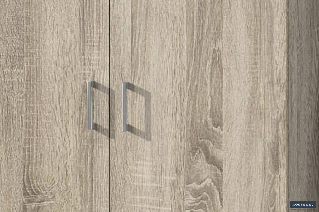 Opbergkast 'Ray' 2 deuren en 4 legplanken Sonoma (1c) - Afbeelding 3