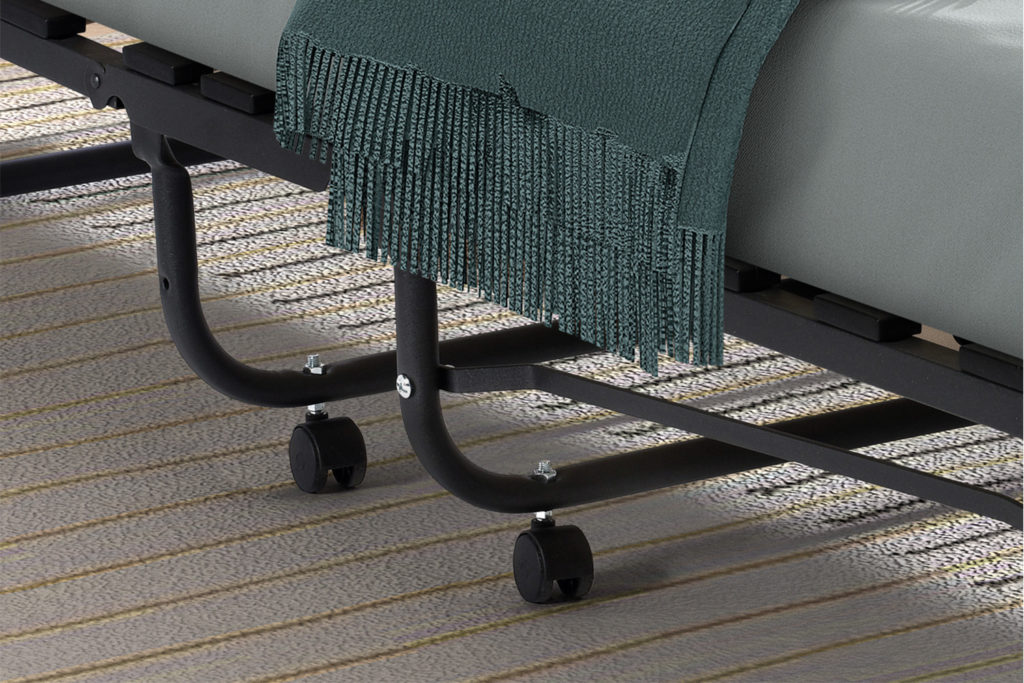 Opvouwbaar bed 'Bruxelles' 90x200 cm metaal (1c) - Afbeelding 3