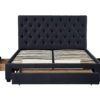 PROMO - Bed 'Siena' 160x200 met lattenbodem Grijs (2c) - Afbeelding 4