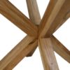 HSM Collection-Tafelonderstel Spider-75x75x72-Naturel-Acacia - Afbeelding 4